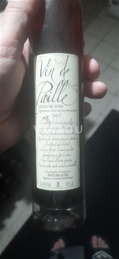 Jura Côtes-du-Jura BAUD Père & Fils 2003