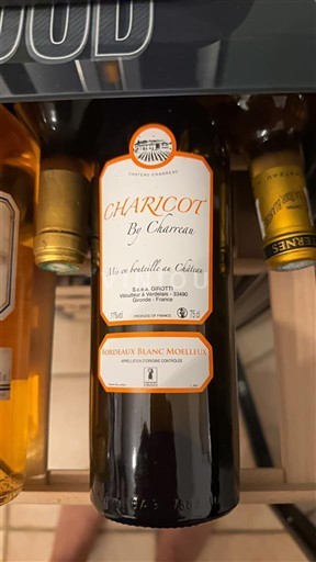 Bordeaux Không được chỉ định Charicot By Charreau Không niên vụ