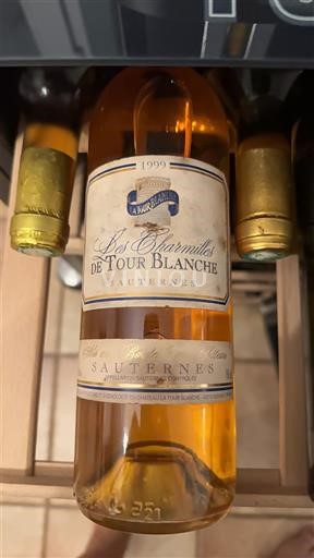 Burdeos Sauternes Château La Tour Blanche Les Charmilles de Tour Blanche 1999