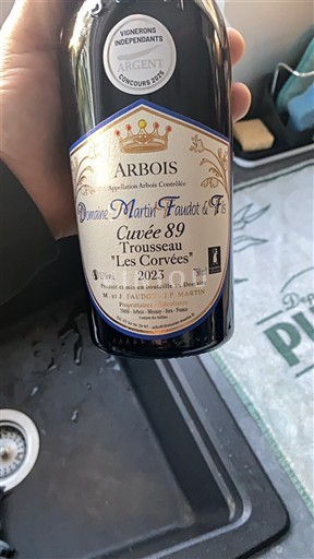 Jura Arbois Domaine Martin Faudot et Fils 89 Les Corvées 2023