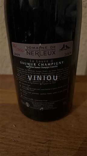 Thung lũng sông Loire Saumur-champigny Domaine Nerleux Louve Alpha 2019