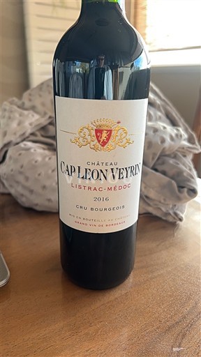 Bordeaux Listrac-Médoc Cru Bourgeois Château Cap Léon Veyrin 2016
