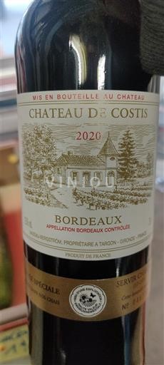 Bordeaux Château Costis 2020