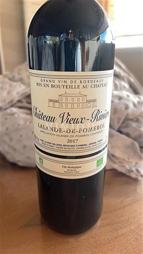 Bordeaux Lalande-de-pomerol Château Vieux-Rivière 2017