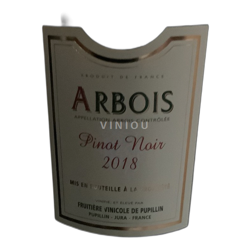 Jura Arbois Fruitière Vinicole de Pupillin Pinot Noir 2018