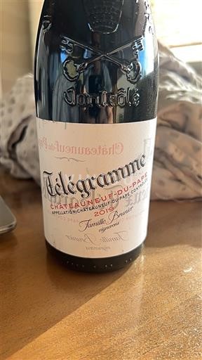 Thung lũng Rhône Châteauneuf-du-pape Domaine Vieux Télégraphe Télégramme 2019