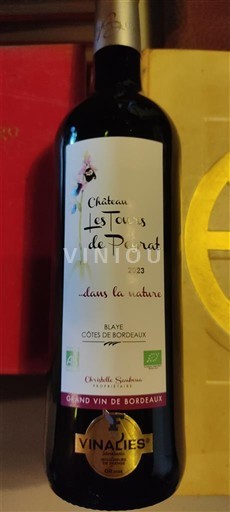 Bordeaux Blaye-côtes-de-bordeaux Château Les Côts de Peyrat Dans la nature 2023