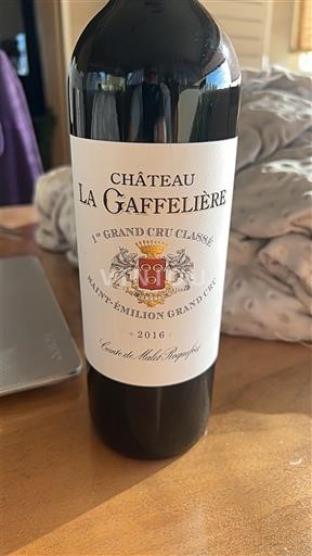 Bordeaux Saint-Émilion Grand Cru Premier Grand Cru Classé Château La Gaffelière 2016