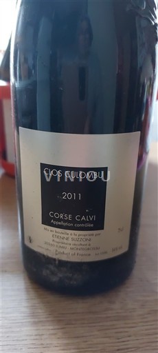 Corse Không được chỉ định Clos Culombu 2011