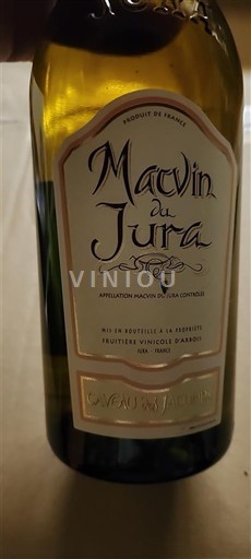 Jura Macvin-du-Jura Fruitière Vinicole Arbois Ikke årgangsbestemt