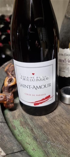 Beaujolais Saint-Amour Domaine La Porte du Paradis Cœur de Paradis Non Millésimé