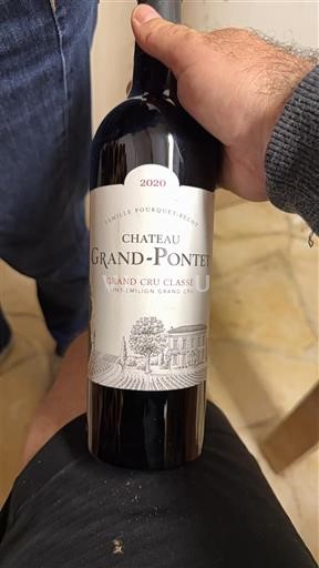 Bordéus Saint-Émilion Grand Cru Grand Cru Château Grand-Pontet 2020