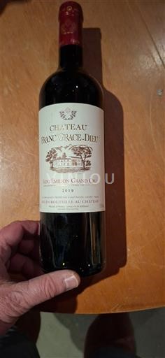 Bordeaux Saint-Émilion Grand Cru Grand Cru Château Franc Grâce-Dieu 2019