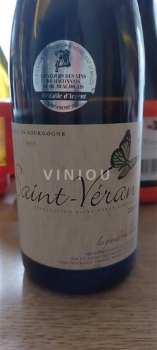 Bourgogne Saint-Véran Les Papillons 2019