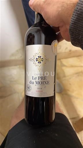 Bordeaux Bordeaux Supérieur Château Le Pré du Moine 2018