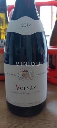 Vin Rouge sec Grand Vin de Bourgogne 2017 France Bourgogne Volnay AOC