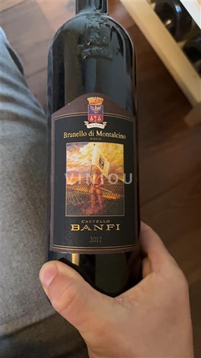 Toscana Brunello di Montalcino Castello Banfi 2017
