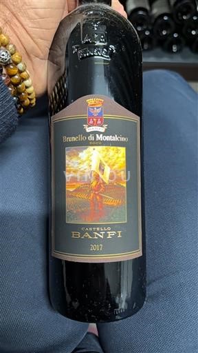Toscana Brunello di Montalcino. Castello Banfi 2017