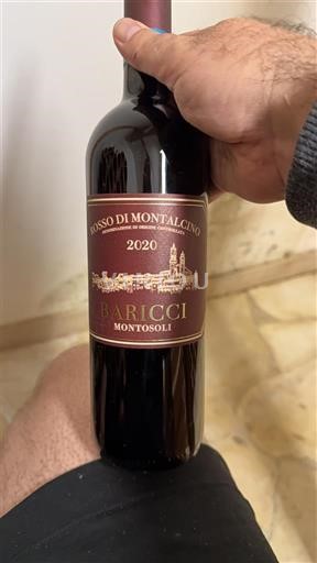 Toscana Rosso di Montalcino Baricci Montosoli 2020