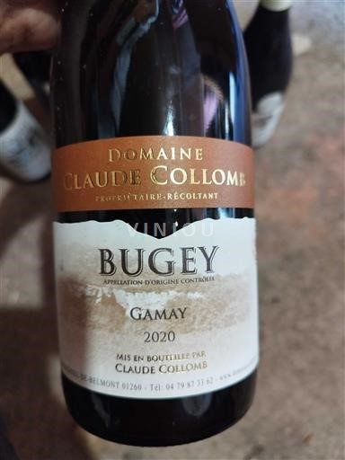 Savoie och Bugey Bugey Domaine Claude Collomb 2020