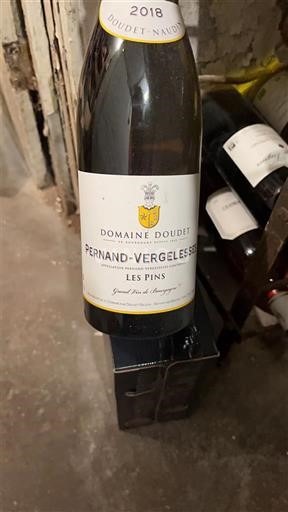 Burgundija Pernand-Vergelesses Domaine Doudet Les Pins 2018