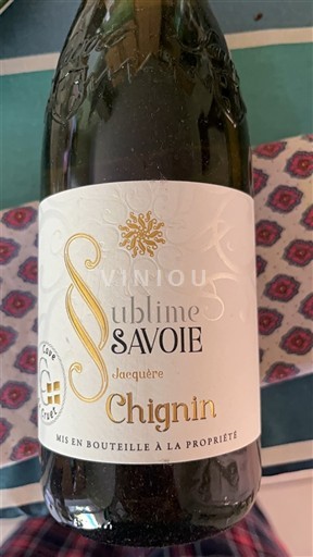 Savoie và Bugey Chignin Domaine Cruet Sublime Không niên vụ