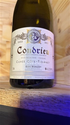 Údolí Rhôny Condrieu Cave Dumazet Côte-Fournet 2022