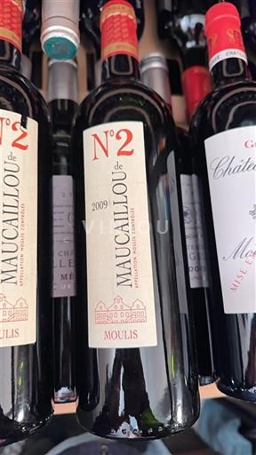 Bordeaux Moulis-en-Médoc Château Maucaillou N°2 de Maucaillou 2009