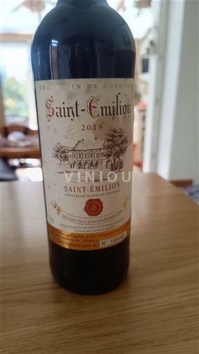 Bordeaux Saint-Émilion Vigneron Récoltant 2019