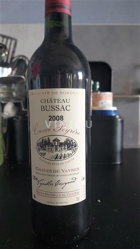 Bordeaux Blaye-côtes-de-bordeaux Château Bussac Papin 2008