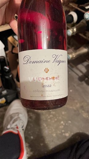 Roussillon Côtes-du-Roussillon Domaine Vaquer L'Éphémère 2022