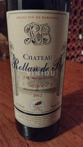 Bordeaux Médoc Cru Bourgeois Château Rollan de By 2012