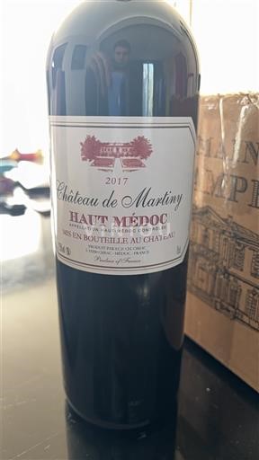 Bordeaux Haut-Médoc Château Martiny 2017