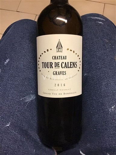 Bordeaux Graves Château Tour de Calens 2016