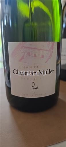 Champagne Sâm-panh Christian Muller Oeil de Perdrix Không niên vụ