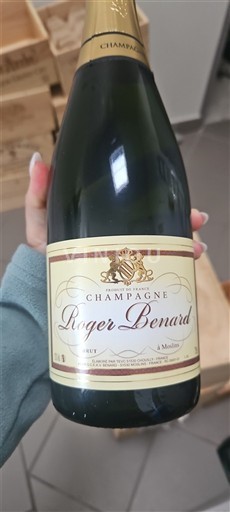 Champaña Champán Roger Benard Sin añada