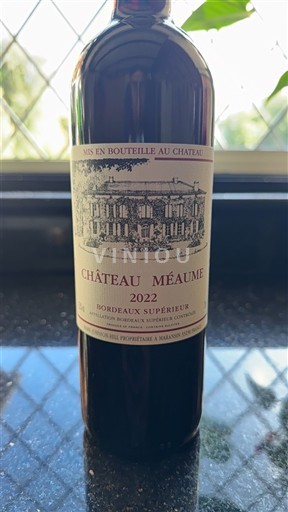 Bordeaux Bordeaux supérieur Château Méaume 2022
