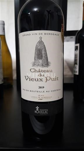 Bordeaux Blaye-côtes-de-bordeaux Château Vieux Puit Château Du Vieux Puit 2019