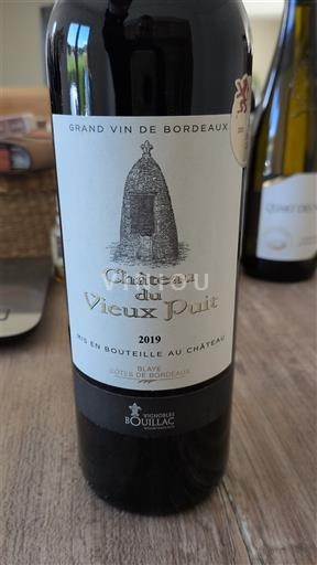 Bordeaux Blaye-Côtes-de-Bordeaux Château Vieux Puit Château Du Vieux Puit 2019