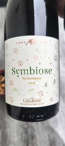 Roussillon Collioure Abbé Rous Symbiose 2018