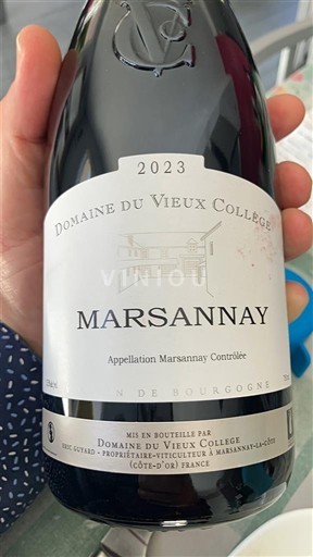 Borgogna Marsannay Domaine Vieux Collège 2023