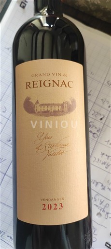 Bordeaux Bordeaux Supérieur Château Reignac Grand Vin de Reignac 2023