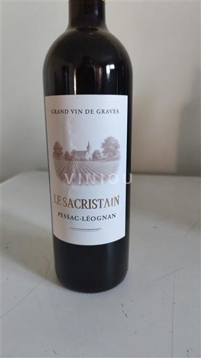 Bordeaux Pessac-Léognan Le Sacristain Neročník