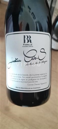 Bordeaux Blaye-côtes-de-bordeaux Famille Chevrier Loriaud Justin Cas-S de Bel Air la Royère 2023