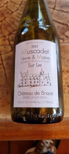Valle della Loira Muscadet Sèvre et Maine Château Briacé Sur Lie 2023