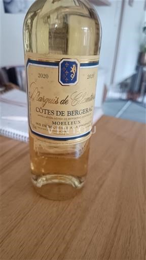 Sydvestfrankrig Côtes-de-bergerac Marquis de Chanterac 2020