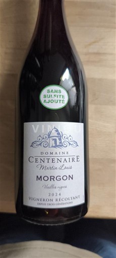 Beaujolais Morgon Domaine Centenaire 2024