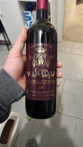 Bordeaux Saint-Émilion Grand Cru Grand Cru Château Haut-Gueyrot 2020
