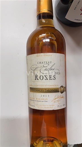 Sud-Ovest Gaillac Château L'Enclos des Roses Vendanges Tardives 2013