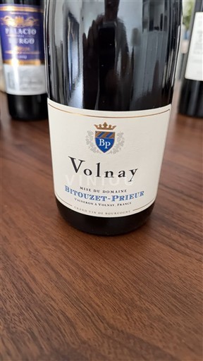 Burgundy Volnay Bitouzet-Prieur 2022